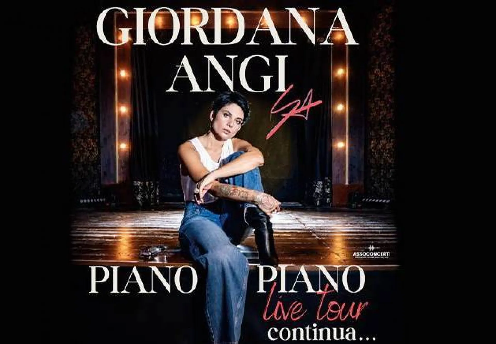 Giordana Angi, Piano Piano Live Tour