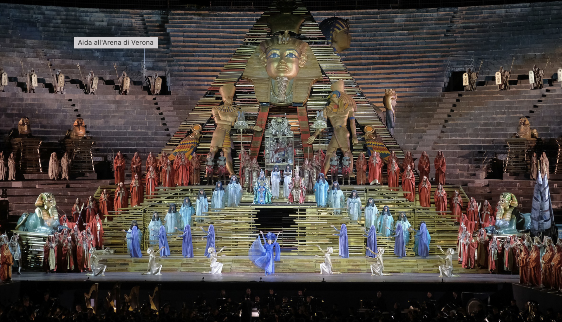 Aida Arena Von Verona Buehne