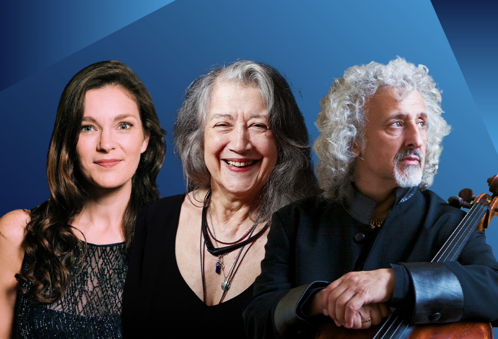 Janine Jansen, Mischa Maisky and Martha Argerich