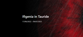 IFIGENIA IN TAURIDE - Italian spoken, no translation