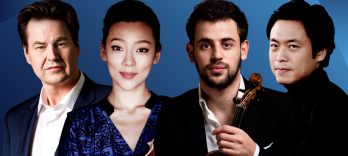 Peter Mattei, Clara-Jumi Kang and Yamen Saadi