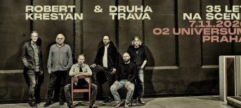 Robert Křesťan und Druhá tráva, 35 Jahre auf der Bühne