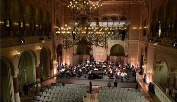 Konzertsaal im Theater Vigado Budapest