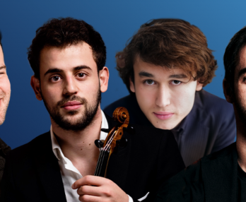 Marc Bouchkov, Daniel Lozakovich e Yamen Saadi