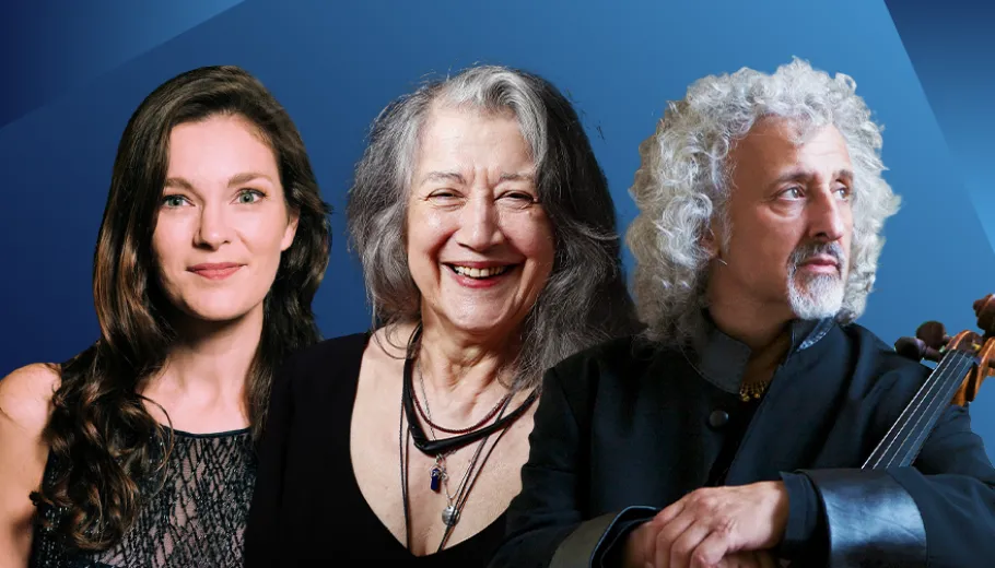 Janine Jansen, Mischa Maisky y Martha Argerich